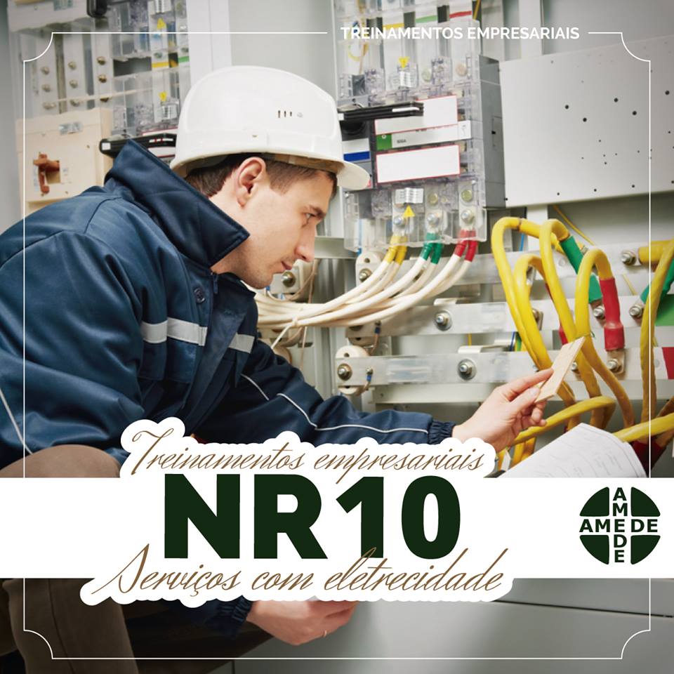 NR 10 - TRABALHOS COM ELETRICIDADE