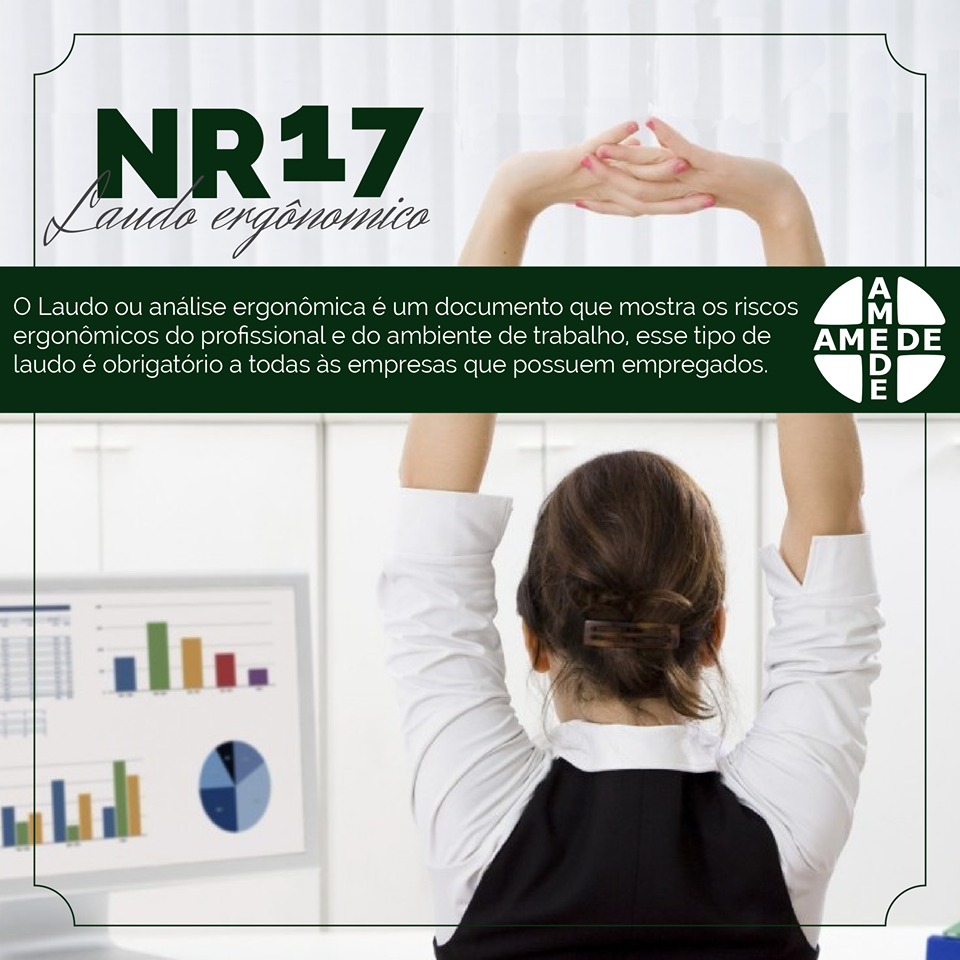 NR 17 - LAUDO ERGONÔMICO